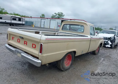 1964 Ford F100 из США, поврежденный, VIN F100P540145